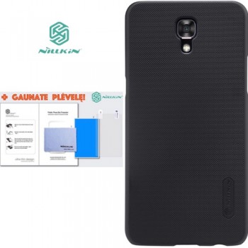 X Screen dėklas juodas "Nillkin" Frosted Shield + plėvelė